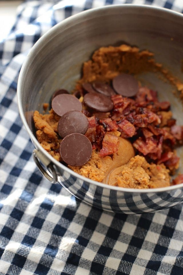 Peanut Butter Bacon and Dark Chocolate